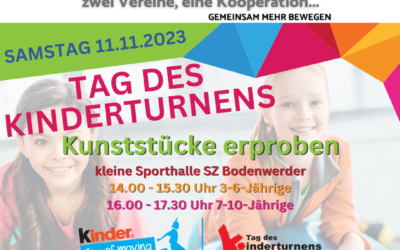 Tag des Kinderturnens am 11.11.2023