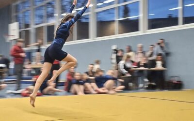 Gerätturnenwettkampf der Mädchen