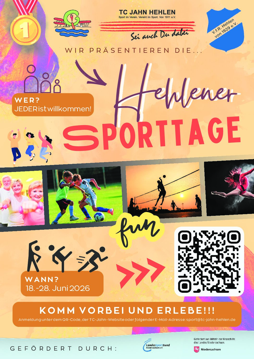 Hehlener Sporttage vom 18. bis 28.06.2026