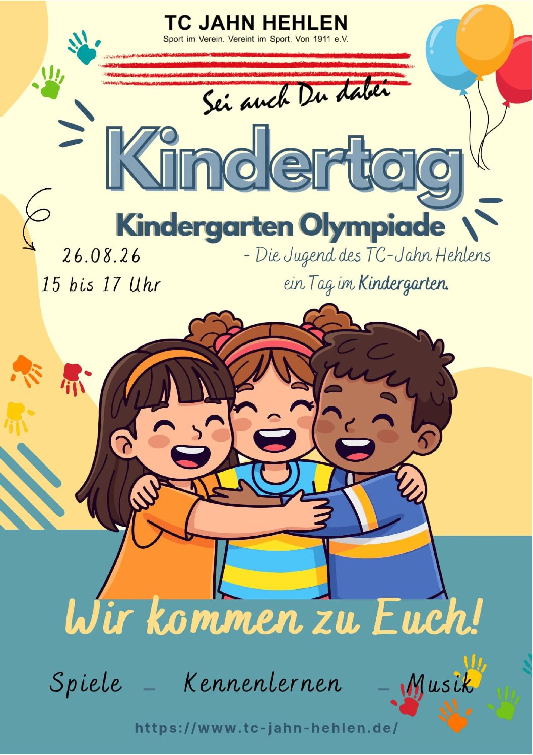 Ein Tag im Kindergarten
